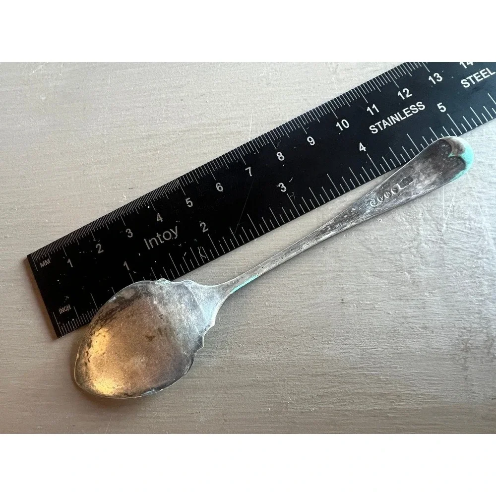 Vintage EPNS Silver Plated Salt Spoon 5